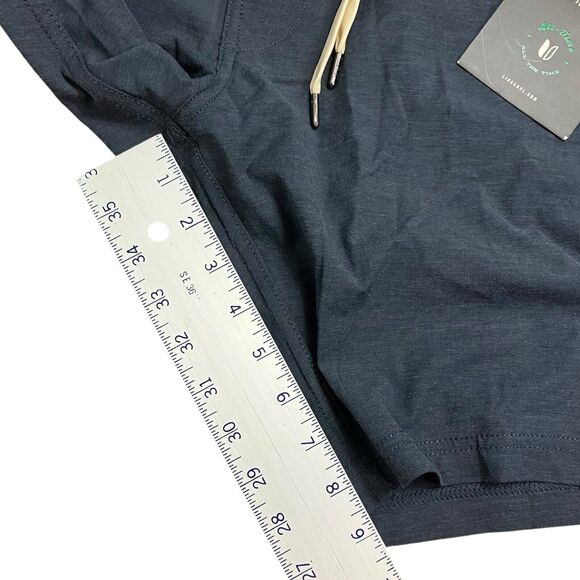 Linksoul Shorts Mens 33 Navy Blue Boardwalker Boardshorts Casual Beach LS6113 - Picture 7 of 11